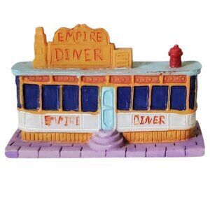 Vintage 1990s Souvenir Empire Diner Miniature New York
